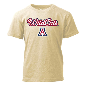 Arizona Wildcats Wes and Willy Loops Toddler T-Shirt 3T Stone