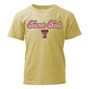 Texas Tech Red Raiders Wes and Willy Loops Kids' T-Shirt Large Stone