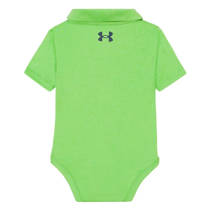 Boys' Under Armour Twist Polo Onesie 0/3 mo. Green