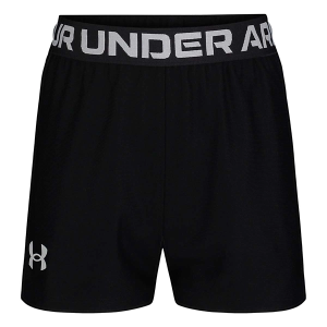 Girls' Under Armour Play Up Shorts 6 Black