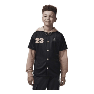 Boys' Jordan Baseball Hoodie Large Black
