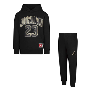 Kids' Jordan Jersey Pack Set 4 Black/Gold