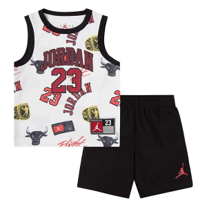 Boys' Jordan 23 Ring AOP Set Toddler 2T Black