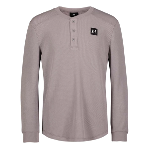 Boys' Under Armour Thermal Long Sleeve T-Shirt XLarge Grey Heather