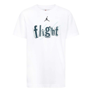 Kids' Jordan Flight T-Shirt Medium White