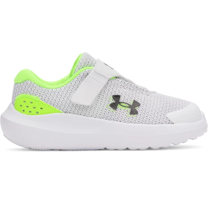 Under Armour Surge 4 AC Shoes Toddler 10T Regular White/Green