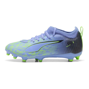 Kids' Puma Ultra 5 Match Chasing The Dream FG/AG Molded Soccer Cleats Big 4 Purple/Green/Black