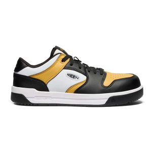 Men's KEEN Utility Overton Toe Work Shoes 10 Regular Golden Spice/Black