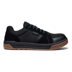 Men's KEEN Kenton Carbon Fiber Toe Work Shoes 7.5 Wide Black/Gum