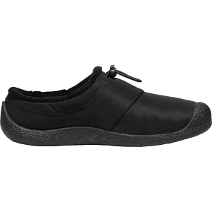 Women's KEEN Howser III Slide Casual Slippers Regular 9.5 Black Smooth Nylon
