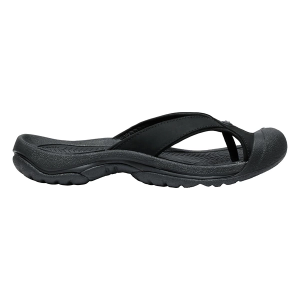Women's KEEN Waimea Flip Flop Sandals 10.5 Black/Black
