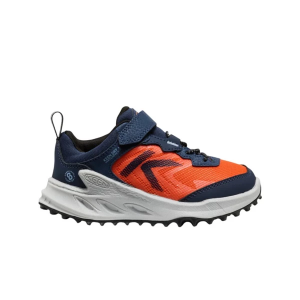 Kids' KEEN Zionic Hiking Shoes Little 11Y Regular Navy/Orange