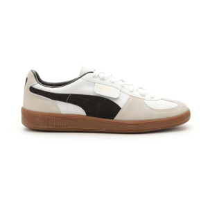 Puma Men's Puma Palermo Leather Sneakers 9 Regular White/Grey - $59.99 at SCHEELS