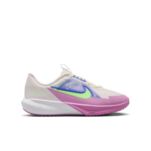Nike Kids' Nike Sonic Fly Running Shoes Big 5 Regular Summit White/Lime Blast-Sapphire - $35.99 at SCHEELS