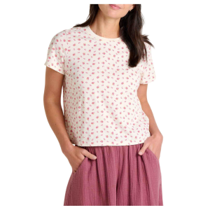 Toad & Co. Women's Toad & Co. Re-Form T-Shirt Small Salt Print - $27.99 at SCHEELS