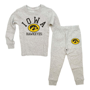 Wes And Willy Wes and Willy Kids' Iowa Hawkeyes Holiday Pajama Set - $37.99 at SCHEELS
