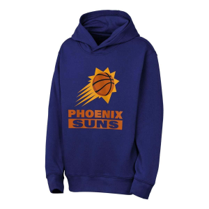 Genuine Stuff Kids' Phoenix Suns Genuine Stuff Back To The Basics Hoodie Medium Purple - $27.99 at SCHEELS