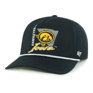 47 Brand Iowa Hawkeyes 47 Brand Splint Rope Kids' Snapback Hat Black - $22.99 at SCHEELS
