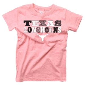 Wes And Willy Texas Longhorns Wes and Willy Girls' Pink Basic Logo Baby T-Shirt 12 mo. Pink - $17.99 at SCHEELS