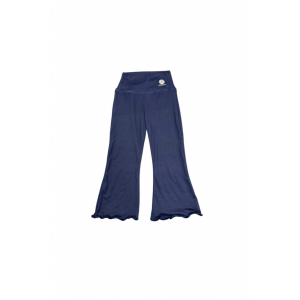 Yogababy Girls' Yogababy Thick Waist Band Flare Leggings 7/8 Navy - $28.99 at SCHEELS