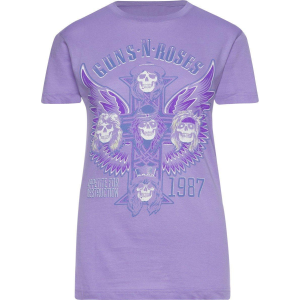 Goodie Two Sleeves Women's Goodie Two Sleeves Guns N Roses Appetite For Destruction Album T-Shirt Small Lavender - $18.99 at SCHEELS