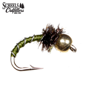 Scheels Outfitters Beadhead Zebra Midge