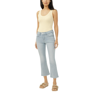 Women's Silver Jeans Co. Suki Luxe Kick Curvy Flare Jeans Bass Rock 28 26