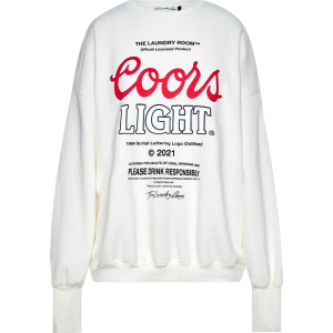 The Laundry Room Women's The Laundry Room Coors Light Crewneck Sweatshirt XLarge White - $52.99 at SCHEELS