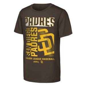 Kids' San Diego Padres Force Out T-Shirt XLarge Cinnamon