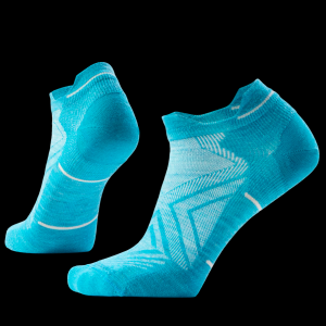 Smartwool Women's Smartwool Run Low Running Socks Small White/Capri - $13.99 at SCHEELS
