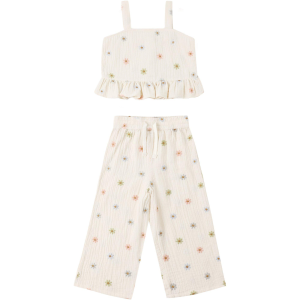 Girls' Rylee + Cru Kayli Daisy Set 6/7 Natural
