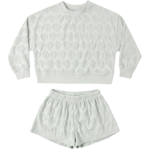 Girls' Rylee + Cru Karli Set Baby 18/24 mo. Seafoam Stripe