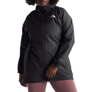 The North Face Women's The North Face Antora Long Rain Jacket 1X Plus Size Black - $98.00 at SCHEELS