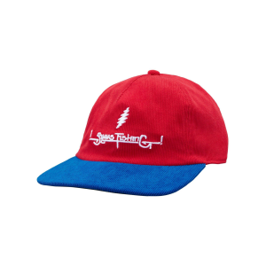 Simms Simms Grateful Dead Double Haul Lightning Script Red Blue Fly Fishing Snapback Hat One Size Red - $19.99 at SCHEELS