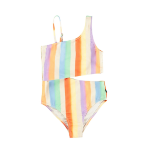 Molo Girls' Molo Naan One Piece Swimsuit 12 Rainbow Paint - $44.99 at SCHEELS