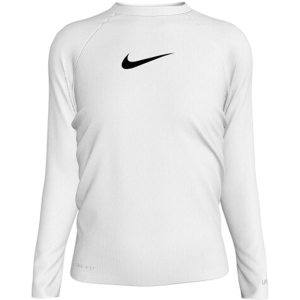 Nike Girls' Nike Hydroguard Dri-FIT UV Rash Guard Small White - $20.99 at SCHEELS