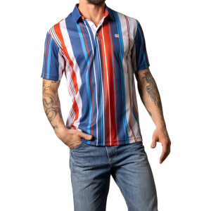 Kimes Ranch Men's Kimes Ranch Rein Polo 2XLarge Blue - $38.99 at SCHEELS