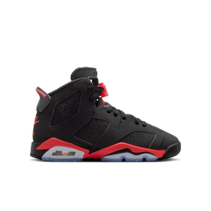 Air Jordan Kids' Air Jordan 6 Retro "Reversed Infrared" Sneakers Big 4.5 Regular Black/Light Crimson - $87.99 at SCHEELS