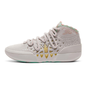 361 Degrees Joker 2 HI Basketball Shoes M7.5/W9 Regular Marble Grey/Jelly Mint