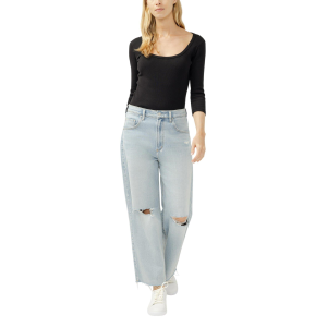 Women's Silver Jeans Co. Be Relaxed Fit Wide Leg Jeans Malaga 25 26