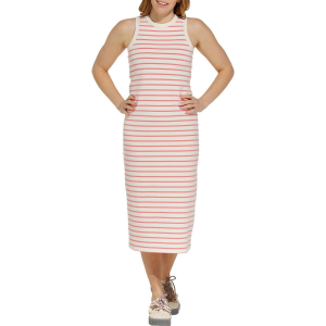 Women's RECREATION Walter Midi Shirt Dress Large Strawberry Ice