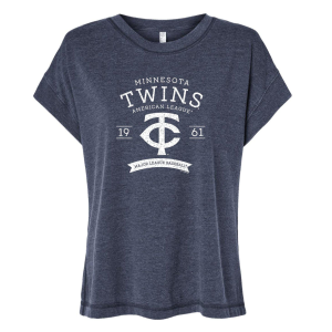 Soft As A Grape Women's Minnesota Twins Vintage Relaxed T-Shirt Large Navy - $19.99 at SCHEELS