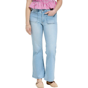 Just Black Denim Women's Just Black Denim Mini Patch Pocket Relaxed Fit Bootcut Jeans Light Denim 6 32 - $29.99 at SCHEELS