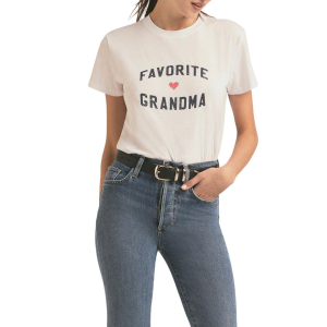 Favorite Daughter Women's Favorite Daughter Favorite Grandma T-Shirt Small White - $28.99 at SCHEELS