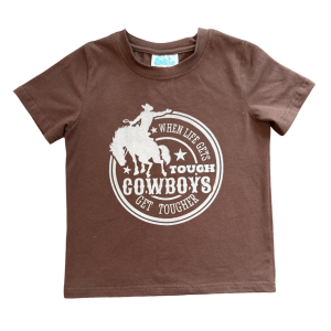 Shea Baby Boys' Shea Baby Touch Cowboy T-Shirt 7 Brown - $19.99 at SCHEELS