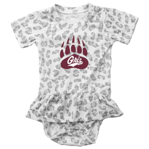 Wes And Willy Wes and Willy Baby Girls' Montana Grizzlies Leo Onesie - $18.99 at SCHEELS
