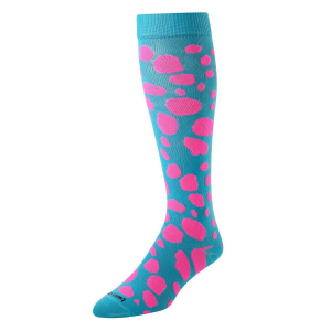 Tck TCK Krazisox Leopard Knee High Soccer Socks Medium Turquoise Blue - $10.99 at SCHEELS