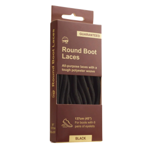 Adventure Andy Adventure Andy Round Boot Laces Black - $5.99 at SCHEELS