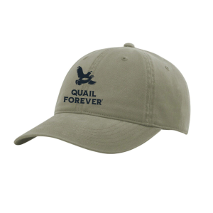 Adult GSA Outdoors Quail Forever Throwback Adjustable Hat