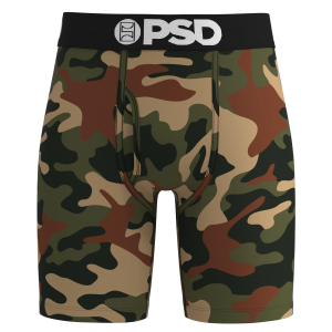 Men's PSD Modal Corps Camo Boxer Briefs Underwear Large Multi